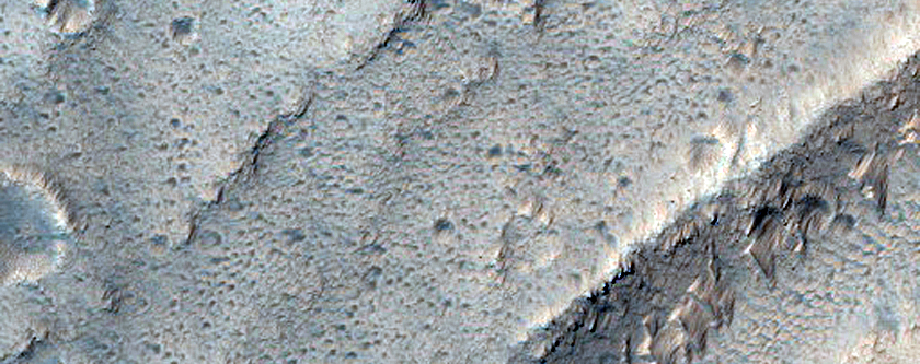 Pits on Arsia Mons
