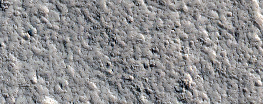 Rubicon Valles on Northwestern Flank of Alba Mons