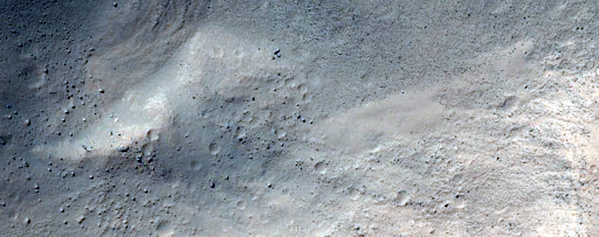Monitor Slopes in Tivat Crater