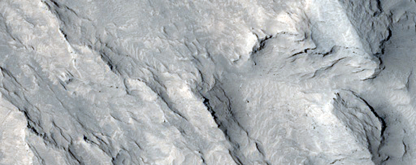 Layers Near Aeolis Mensae

