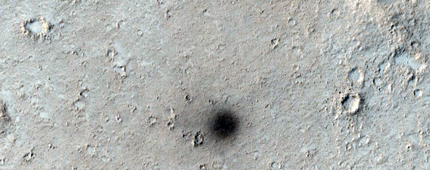 Candidate Recent Impact Site
