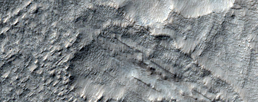 Flow East of Hellas Planitia
