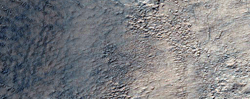 רצפה של מישור הלאס פלניטיה (Hellas Planitia)