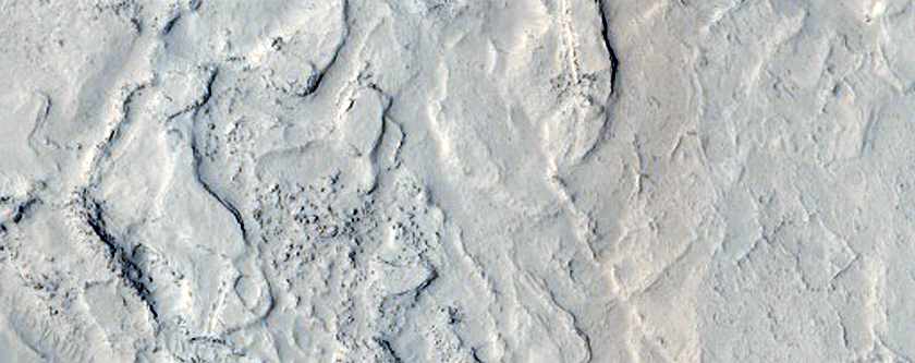 Landforms South of Athabasca Valles
