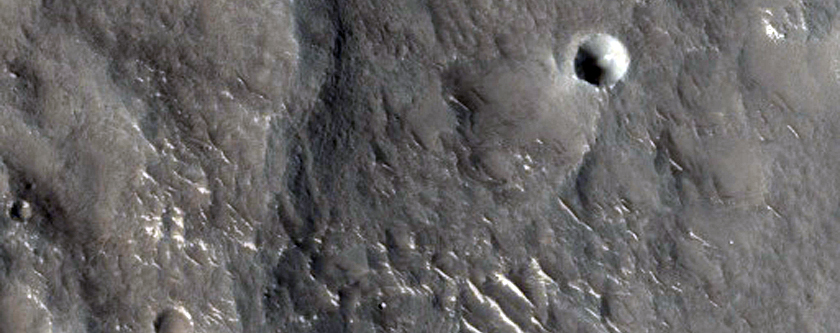 Mound in Utopia Planitia
