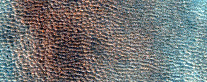 Acidalia Planitia Northern Plains Terrain

