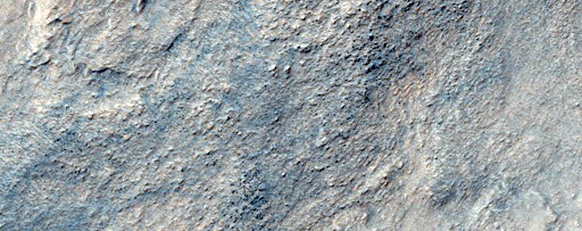 Hellas Planitia Patterned Terrain
