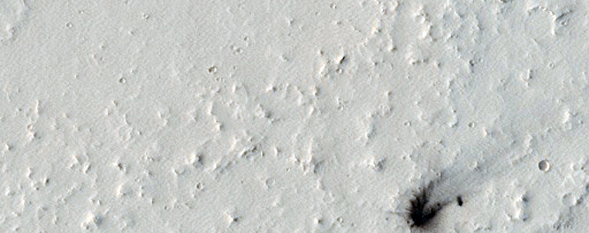 Candidate Recent Impact Site
