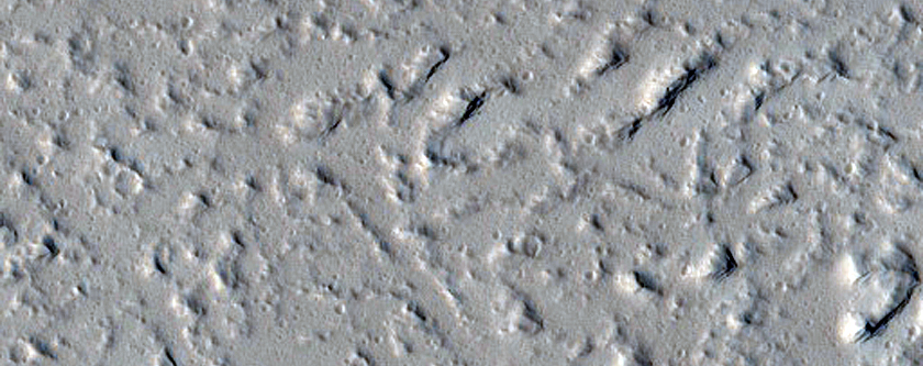 Candidate Recent Impact Site
