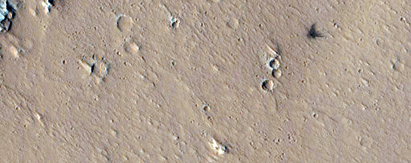 Candidate Recent Impact Site
