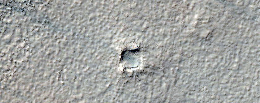 Landforms in Terra Sirenum
