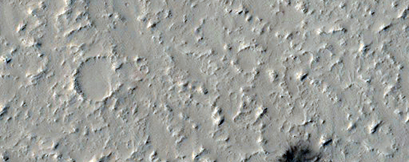 Candidate Recent Impact Site
