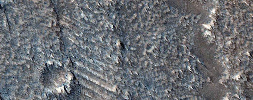 Terrain Immediately South of Arsia Mons
