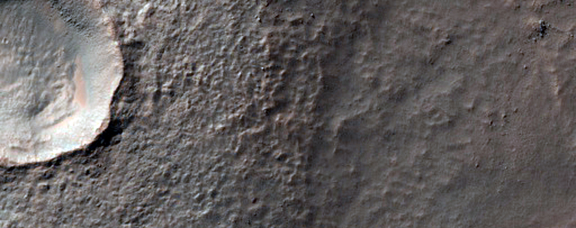Fans and Mid-Latitude Landforms in Baltisk Crater