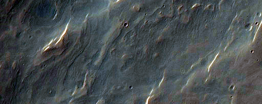 Alluvial Fans in Murray Crater
