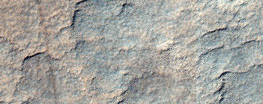Scalloped Terrain Northeast of Amphitrites Patera
