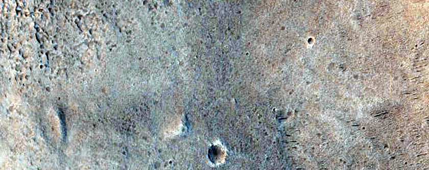 Mesas in Utopia Planitia
