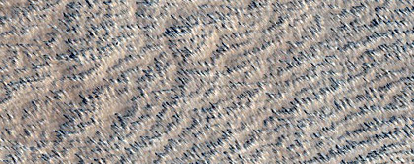 Possible Repetitive Bedding in Eastern Medusae Fossae Formation
