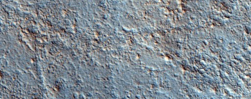Floor of Milankovic Crater

