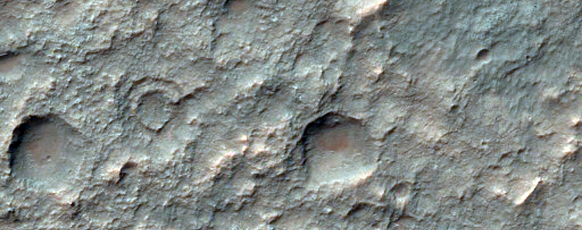 Sinuous Ridge and Mesa-Forming Intercrater Terrain
