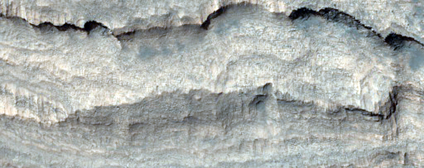 Hydrated Outcrops in Terby Crater