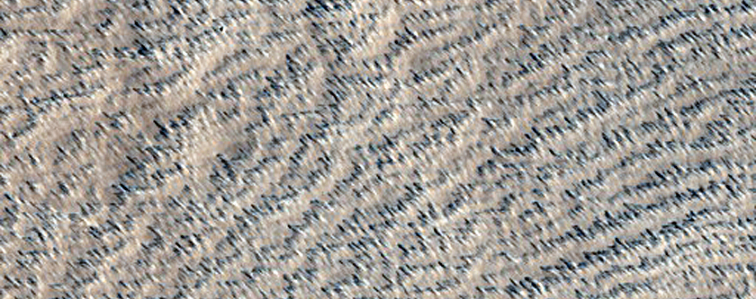 Possible Repetitive Bedding in Eastern Medusae Fossae Formation
