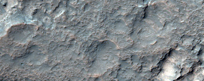 Layers North of Hellas Planitia
