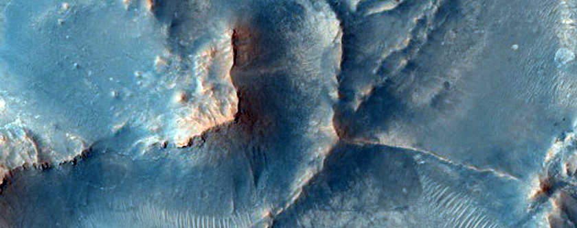 Northeast Syrtis Major Region Dikes