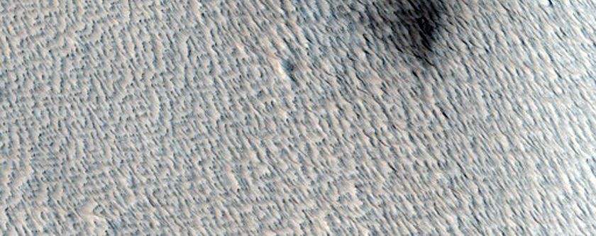 Candidate Recent Impact Site
