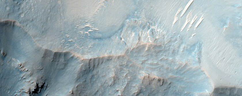 Monitor Slopes of Crater
