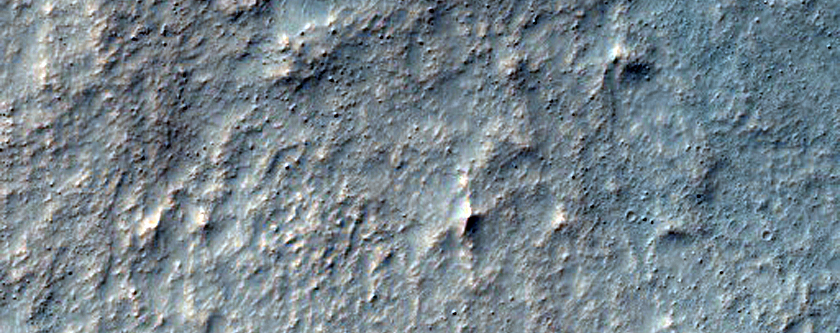 Recent 1-Kilometer Crater
