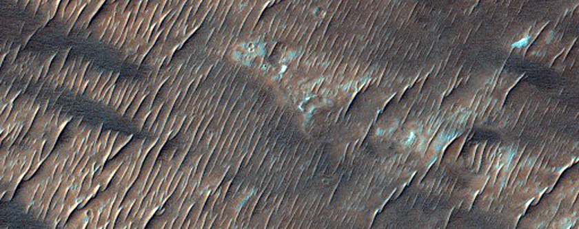 Dunes in Coprates Chasma
