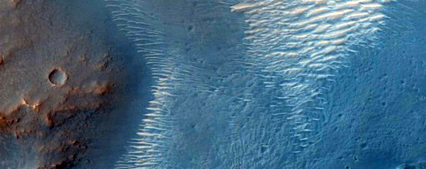 Layers and Dunes in Arabia Region