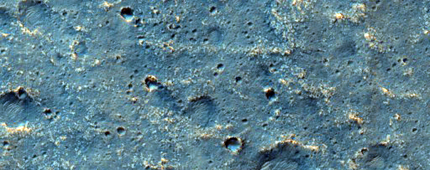 Возможное место посадки миссии ExoMars в болоте Oxia Palus