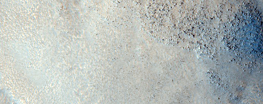Lobate Features in Eastern Acidalia Planitia

