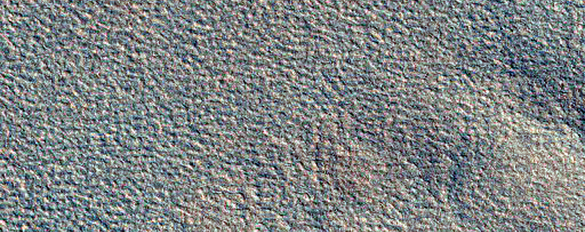 Candidate Recent Impact Site
