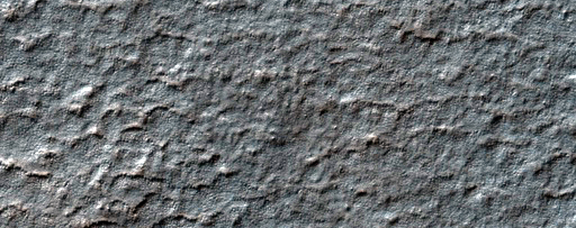 Landforms South of Hellas Planitia
