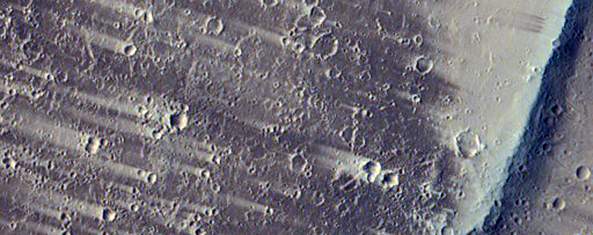 Terrain North of Jovis Tholus

