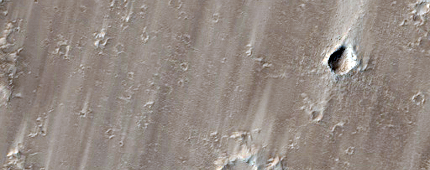 Pit Near Ascraeus Mons
