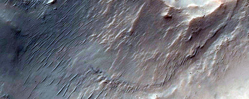 Central Portion of Impact Crater
