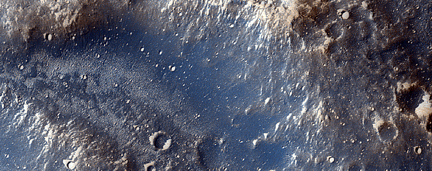 Terrain Near Sharonov Crater