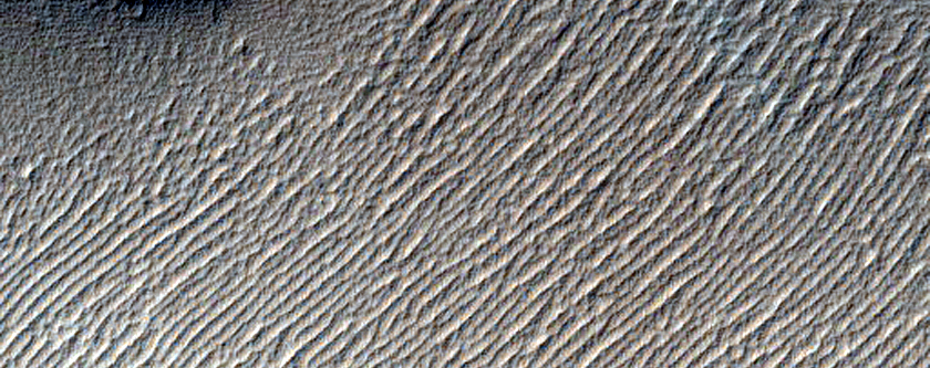 Candidate Recent Impact Site
