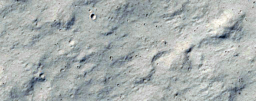 Candidate Recent Impact Site
