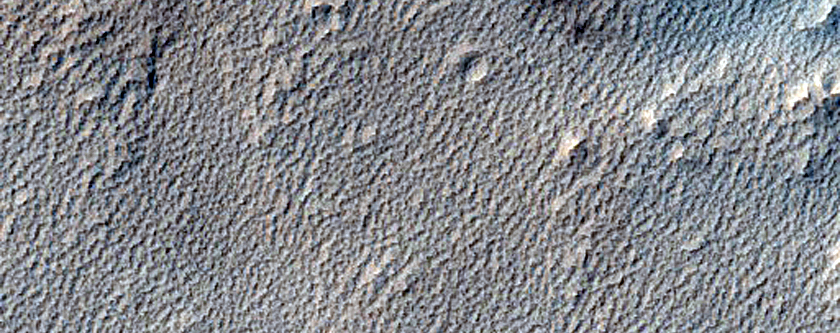 Candidate Recent Impact Site
