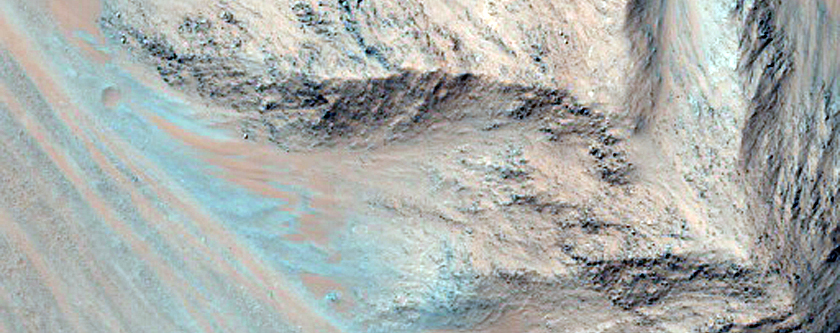 Monitor Slopes in Eos Chasma
