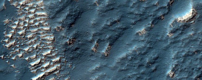 Channel System in Southern Mid-Latitudes
