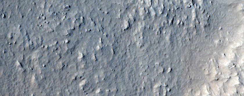Layered Ejecta of Canala Crater
