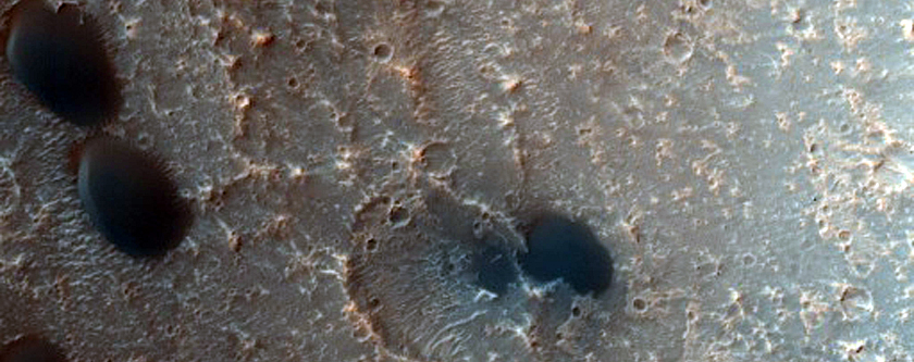 Cerberus Region Intracrater Dune and Ripple Changes
