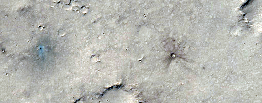 MSL Hardware Impact Monitoring Northwest of Gale Crater
