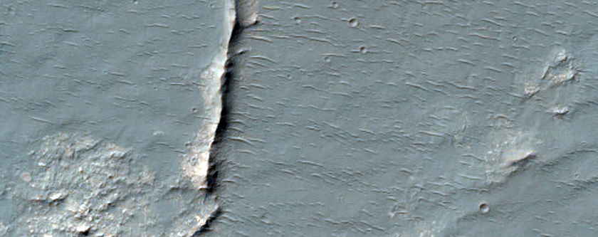 Floor of Blunck Crater
